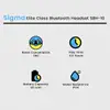 Sigma Elite Class Bluetooth Headset Sbh 10 image 7