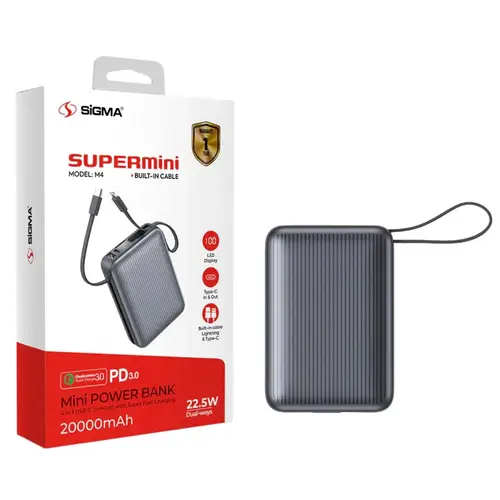 Sigma M4 20000mah Supermini Power Bank image 4