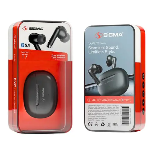Sigma T7 Tws Wireless Earbuds image 4