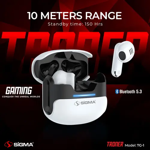 Sigma Wireless Earbuds Tg 1