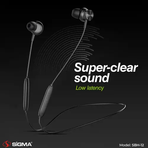 Sigma Wireless Sports Earphones Sbh 12
