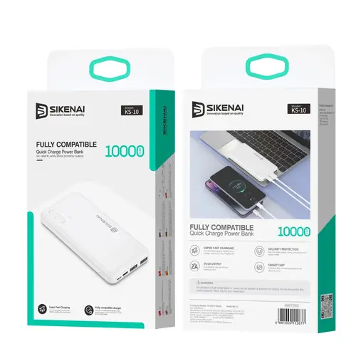 Sikenai Ks 10 10000 Mah Powerbank image 3