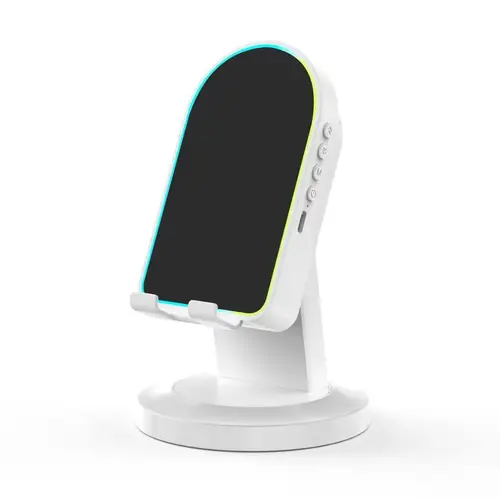 Smart Wireless Phone Stand With Bluetooth Speaker