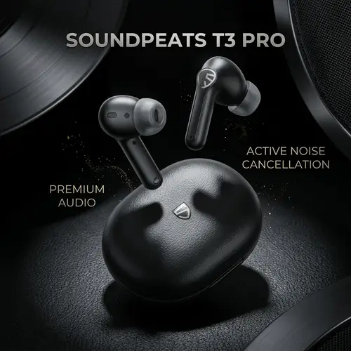Soundpeats T3 Pro Bluetooth Earbuds