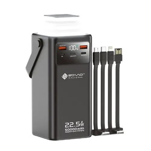 Sovo Armour Spb 656 22 5w Pd 50000 Mah Power Bank