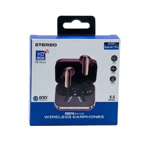 Stereo Buds Air 7 Pro Wireless Tws Earbuds image 5