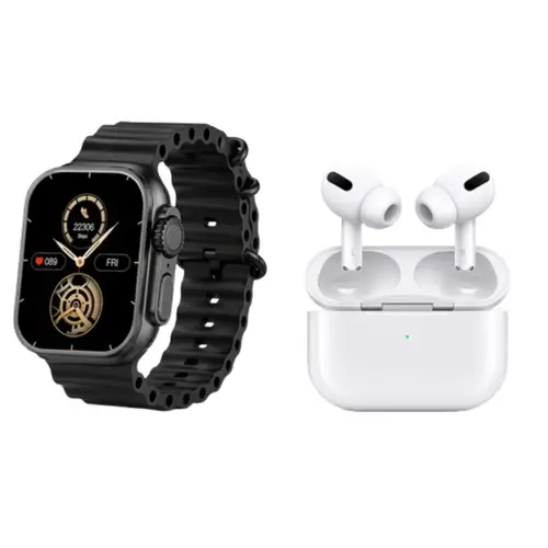 T3000 Ultra Max 7 3 Smart Watch With Pods image 2