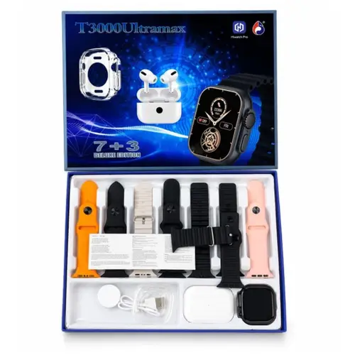 T3000 Ultra Max 7 3 Smart Watch With Pods image 5