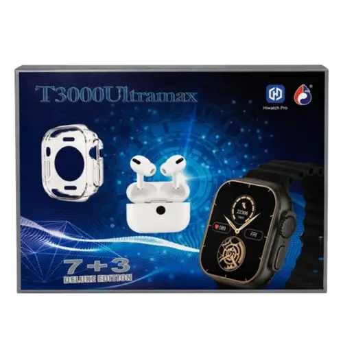 T3000 Ultra Max 7 3 Smart Watch With Pods image 6