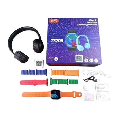 Tk705 Ultra With Headphone Smart Watch