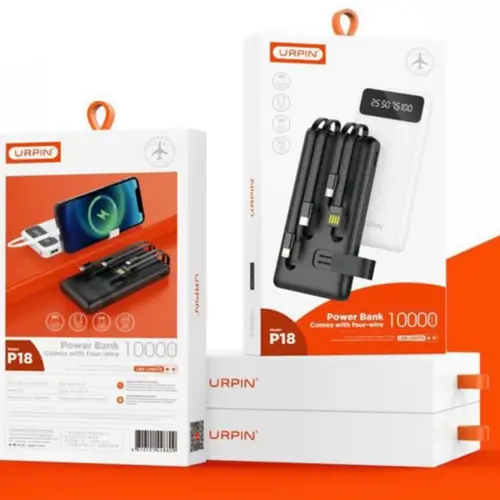 Urpin P18 22 5w 66w Power Bank 10000mah