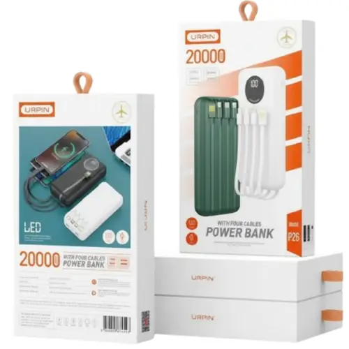 Urpin P26 Power Bank 20000mah
