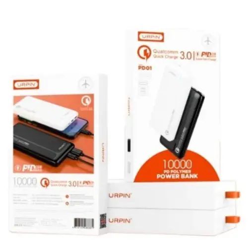Urpin Pd 01 20w Fast Charging Power Bank 10000mah