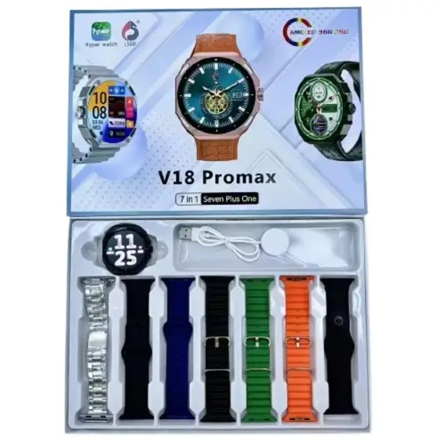 V18 Pro Max 7 In 1 Smart Watch