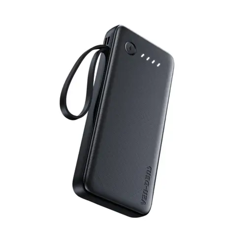 Ven Dens Vd Pb059 20000mah Power Bank 3 In 1 Built In Charging Cables