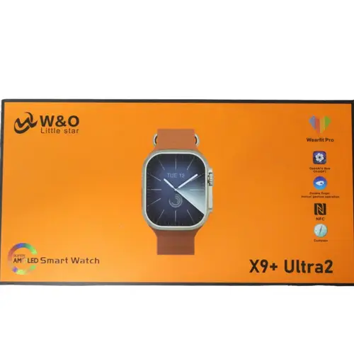 W O X9 Ultra 2 Super Amoled Smartwatch