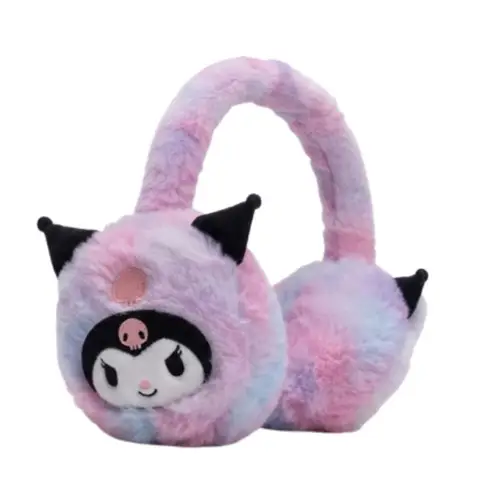 Wbk872 Kuromi Plush Wireless Headphone image 4