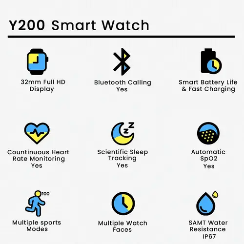 Y200 Smart Watch image 3