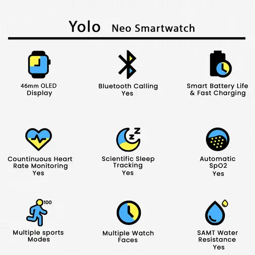 Yolo Neo Smartwatch image 3