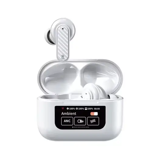 Yw08 Smart Lcd Wireless Earbuds