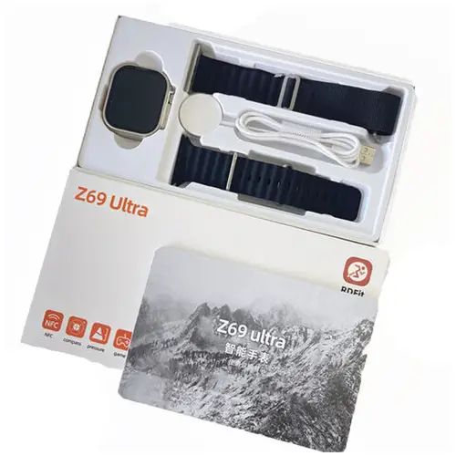 Z69 Ultra Smart Watch With 2 Straps