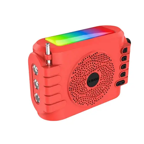 Zqs301b Multi Function Flashlight Rgb Light Bluetooth Speaker